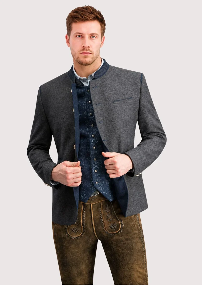 Mens Classic Grey Alpine Jacket