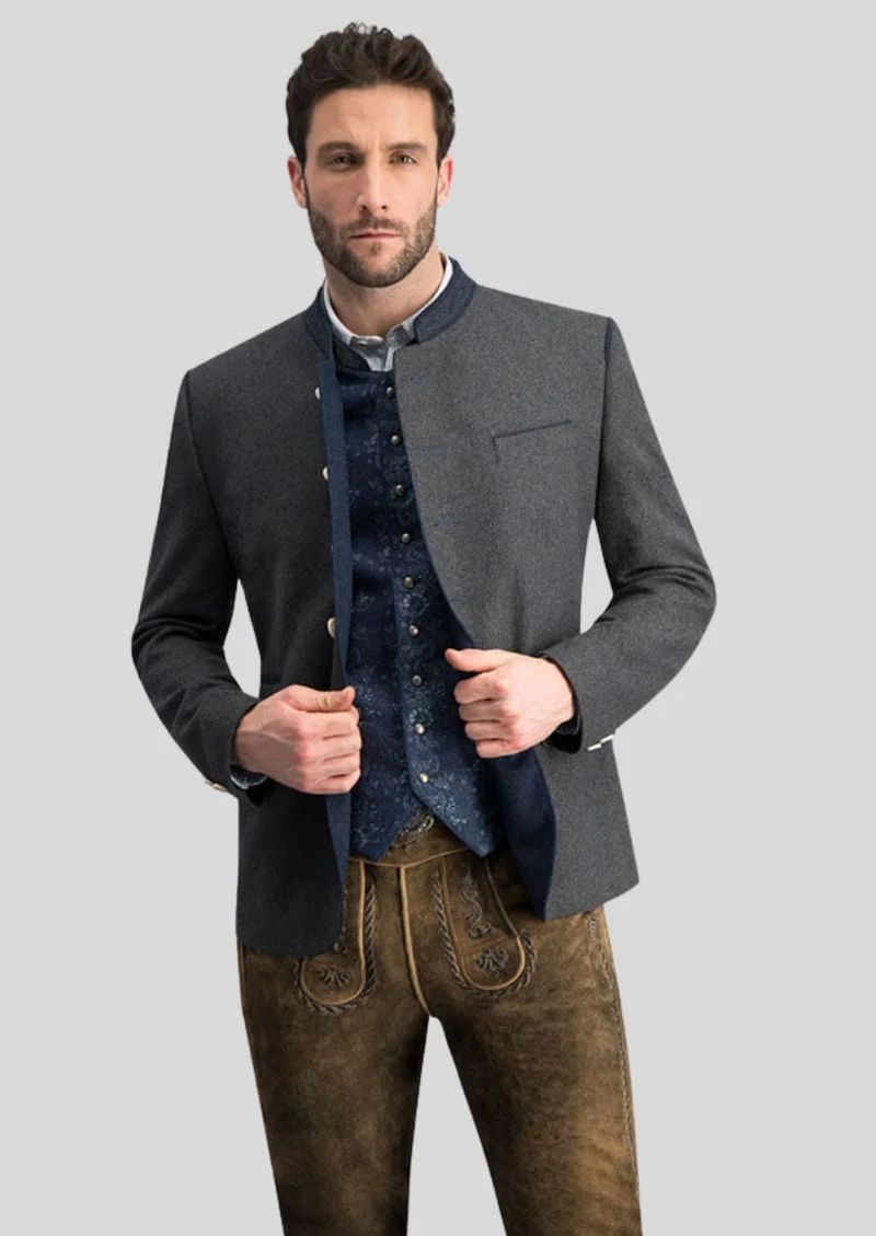 Mens Classic Grey Alpine Jacket