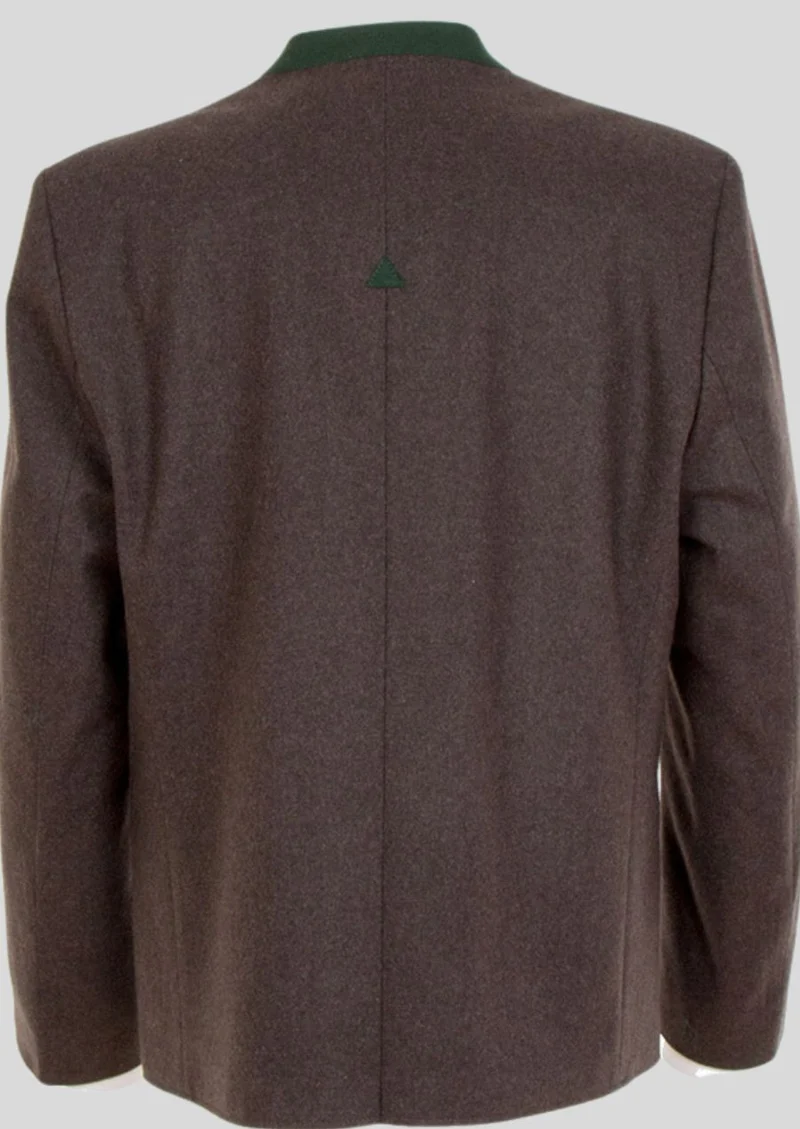 Mens Brown Bavarian Trachten Coat