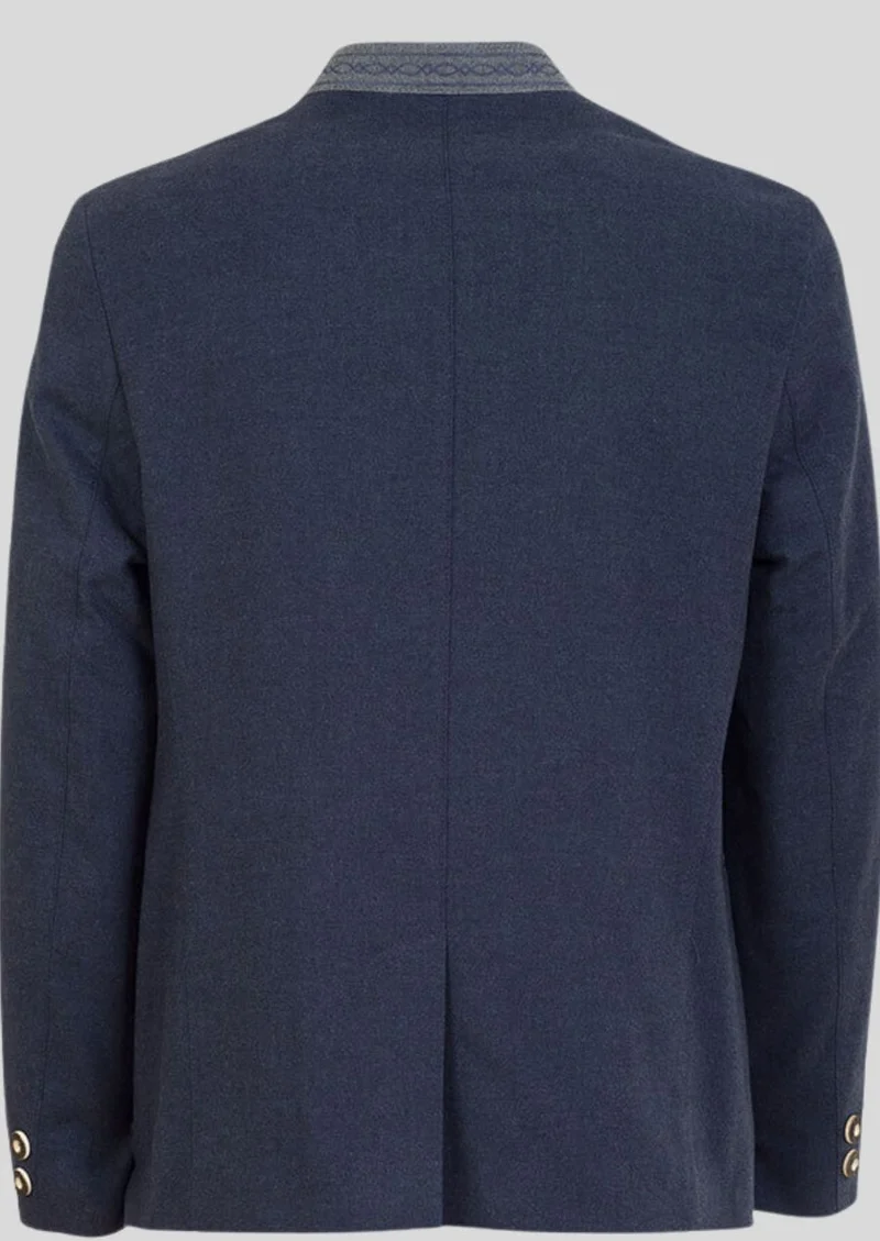 Mens Classic Navy Trachten Jacket