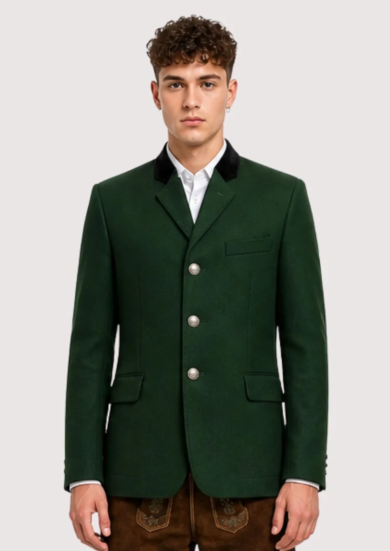 Mens Forest Green Alpine Jacket