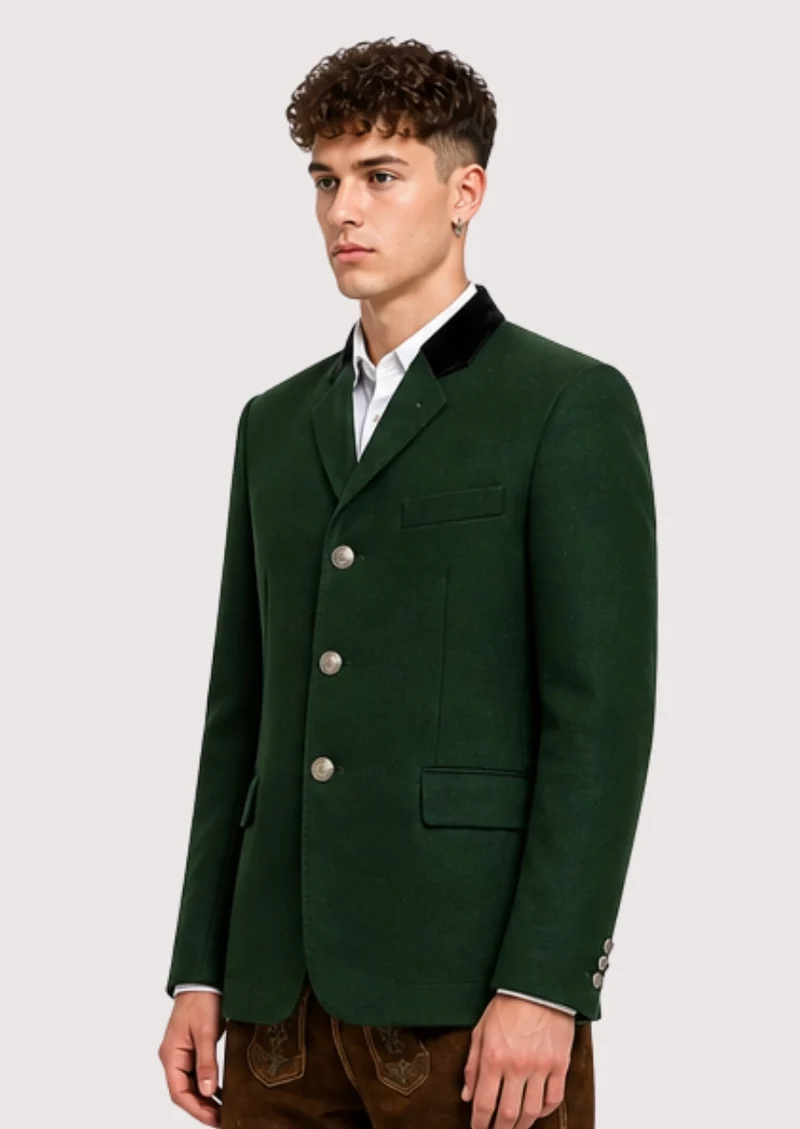 Mens Forest Green Alpine Jacket