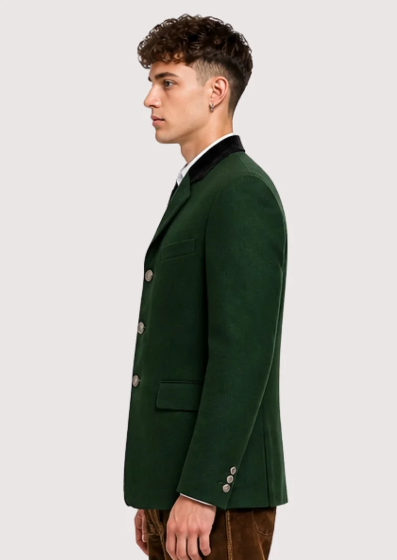 Mens Forest Green Alpine Jacket