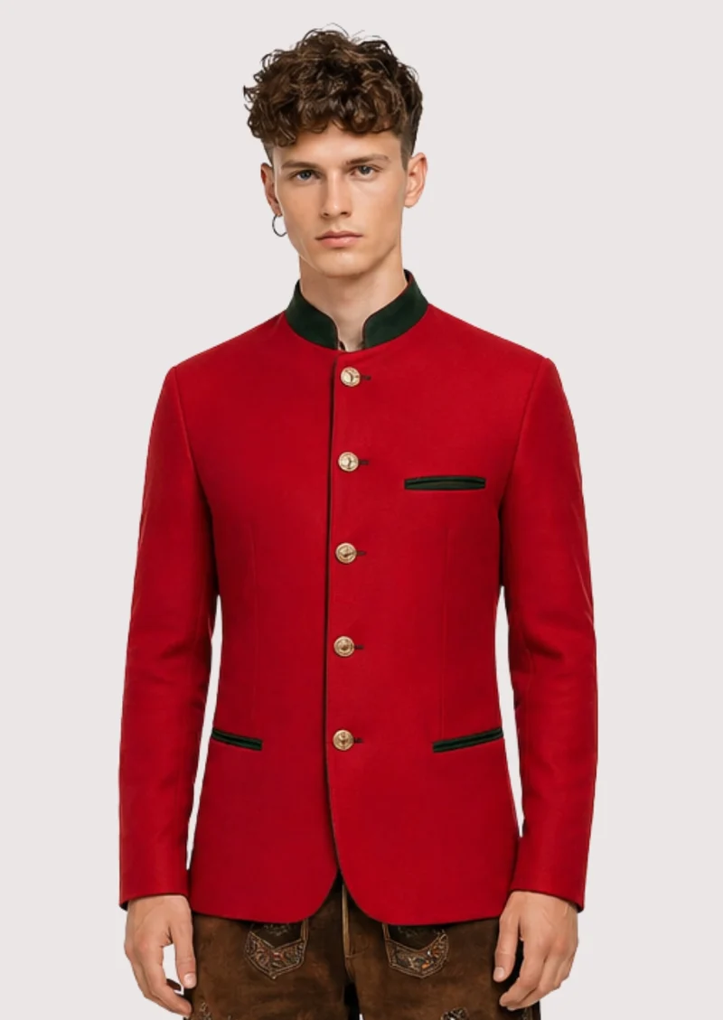 Modern Trachten Jacket for Men - Perfect for Casual & Festive