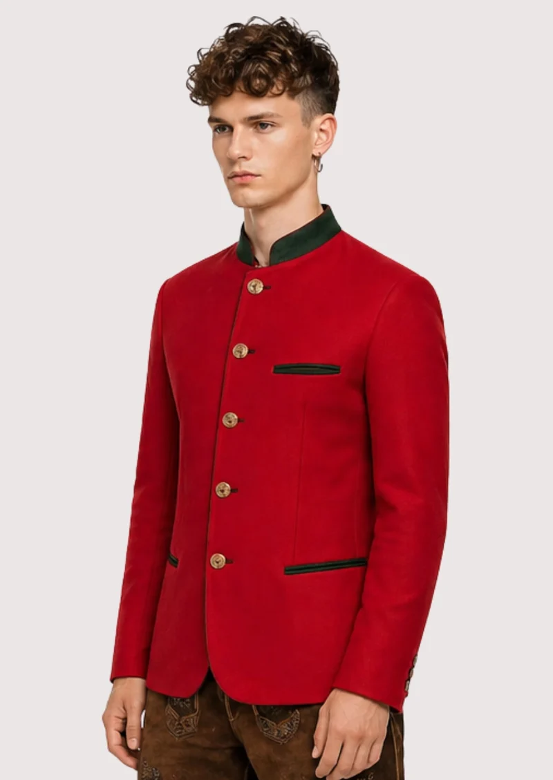 Modern Trachten Jacket for Men - Perfect for Casual & Festive