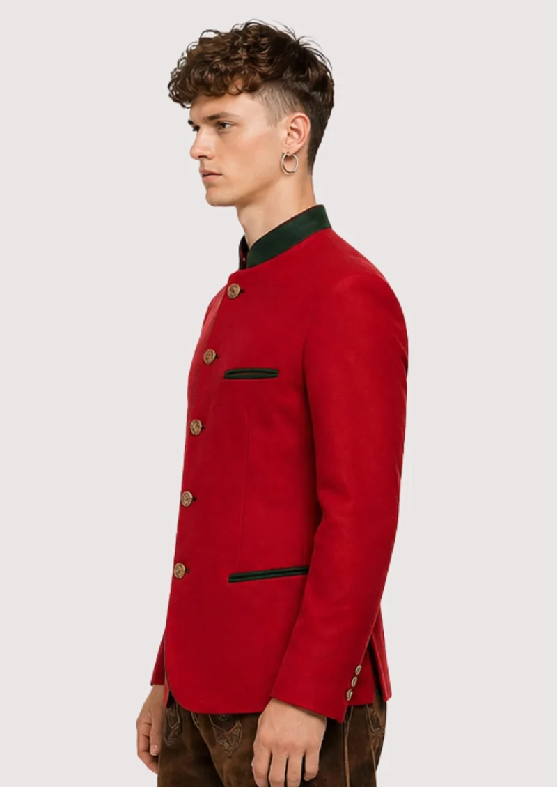 Modern Trachten Jacket for Men - Perfect for Casual & Festive