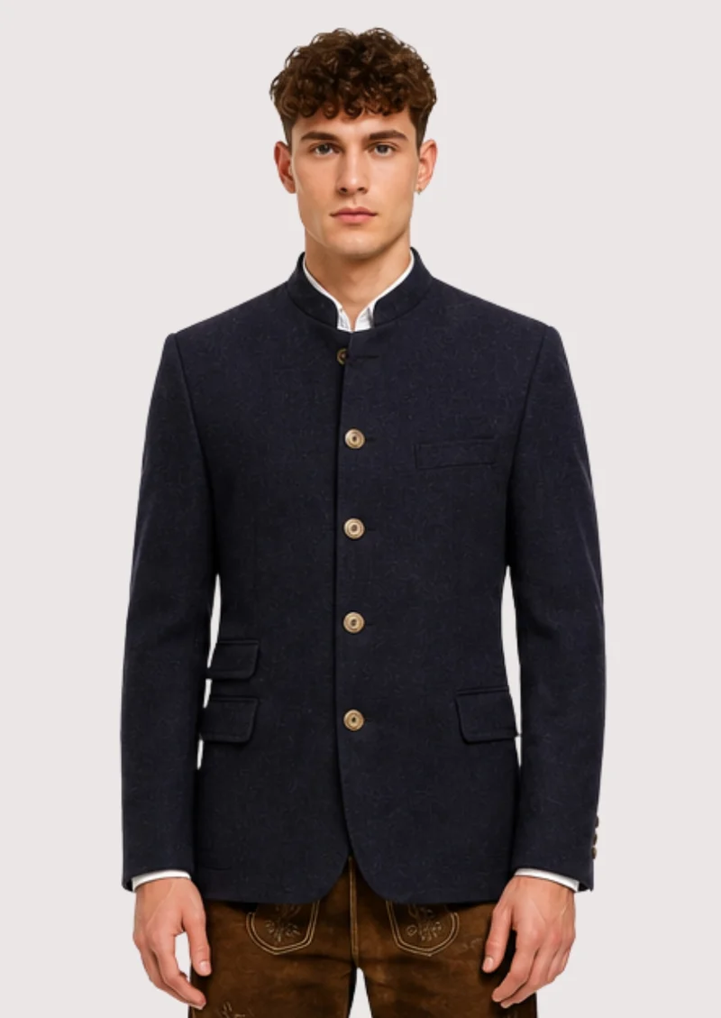 Traditional Mens Trachten Jacket - Timeless German Craft