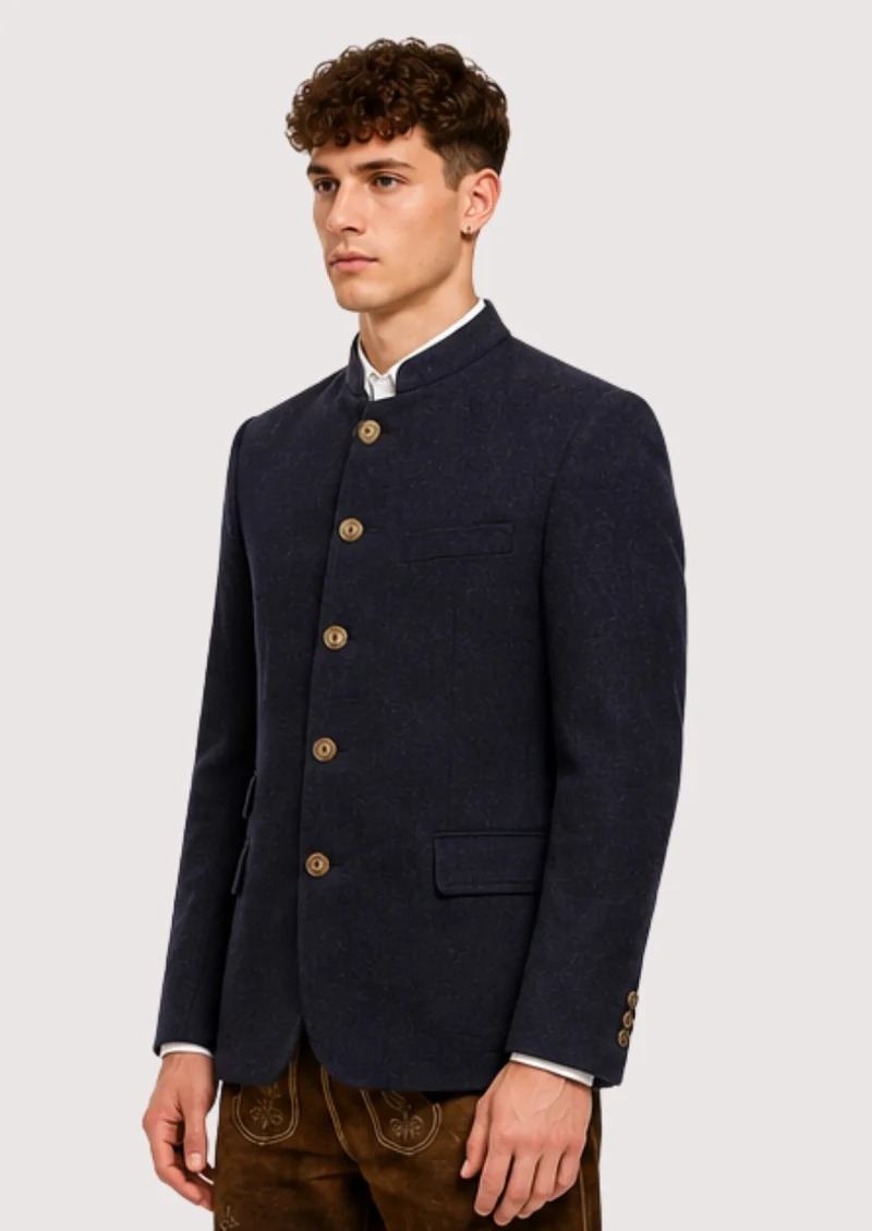Traditional Mens Trachten Jacket - Timeless German Craft