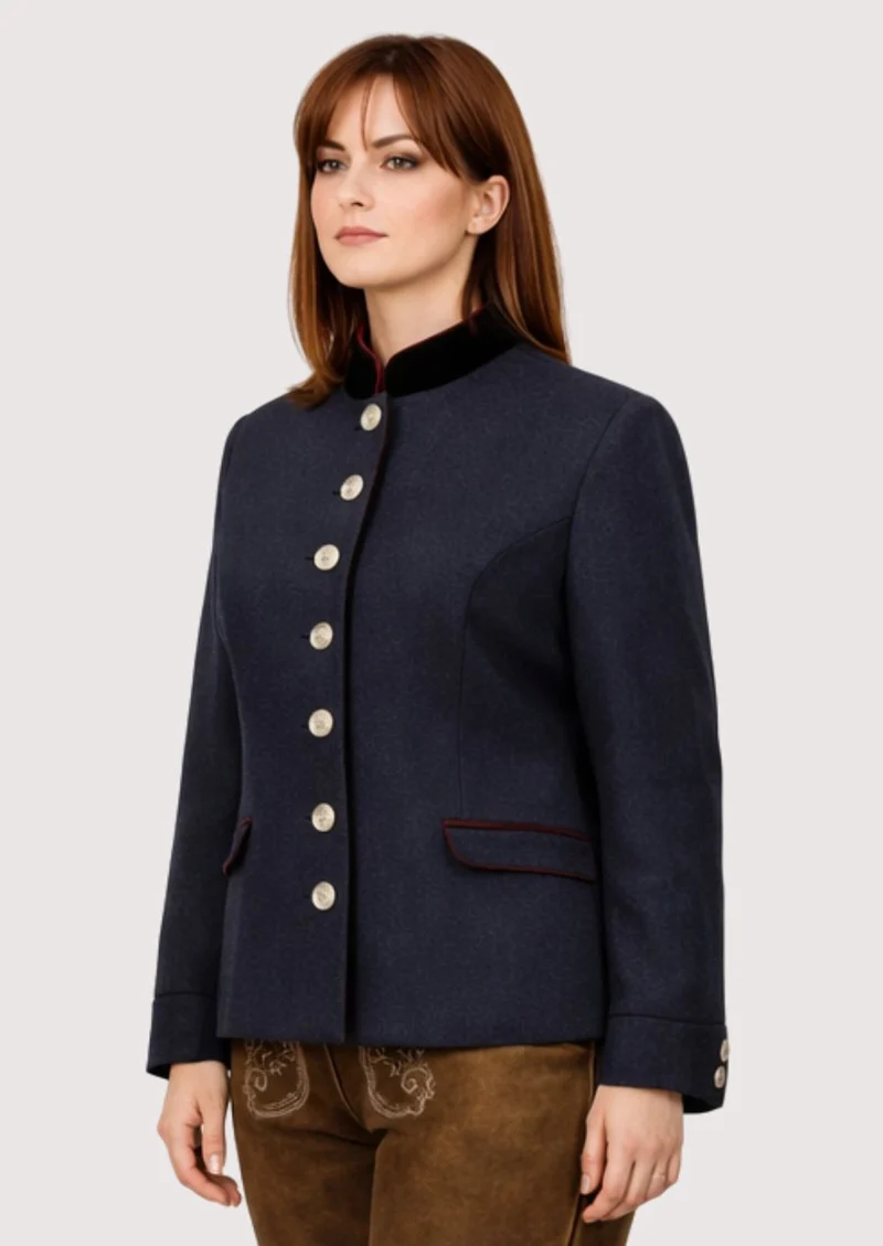 Women’s Navy Trachten Jacket Outfit
