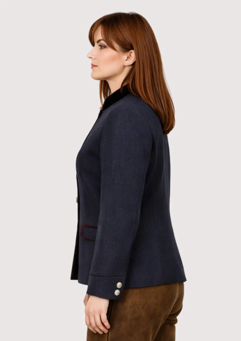 Women’s Navy Trachten Jacket Outfit