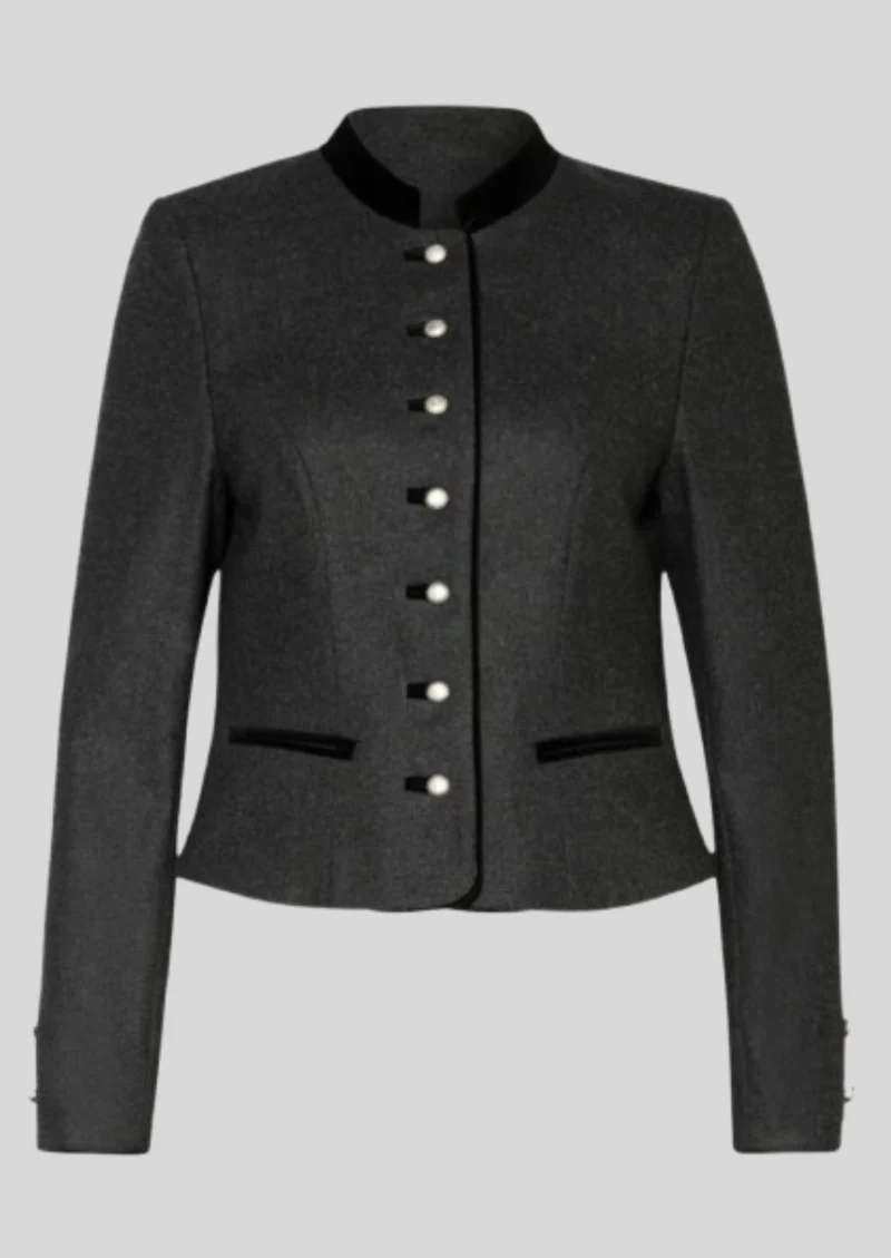 Womens Elegant Black Trachten