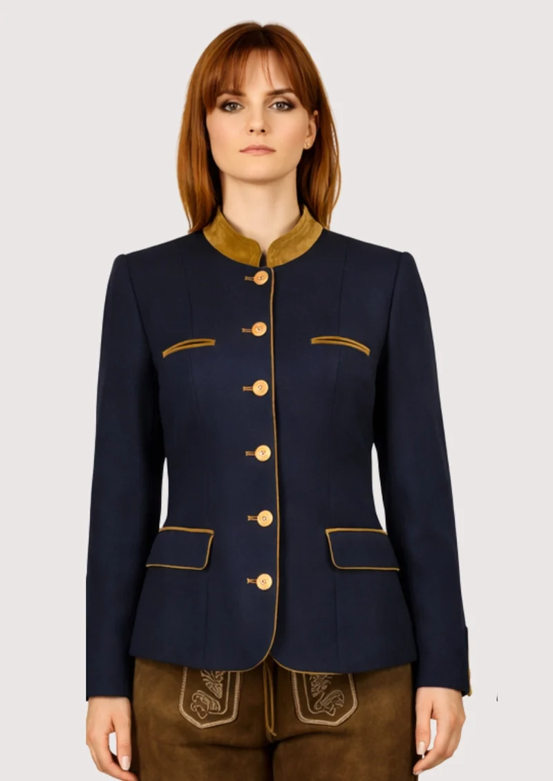 Women’s Navy Trachten Jacket
