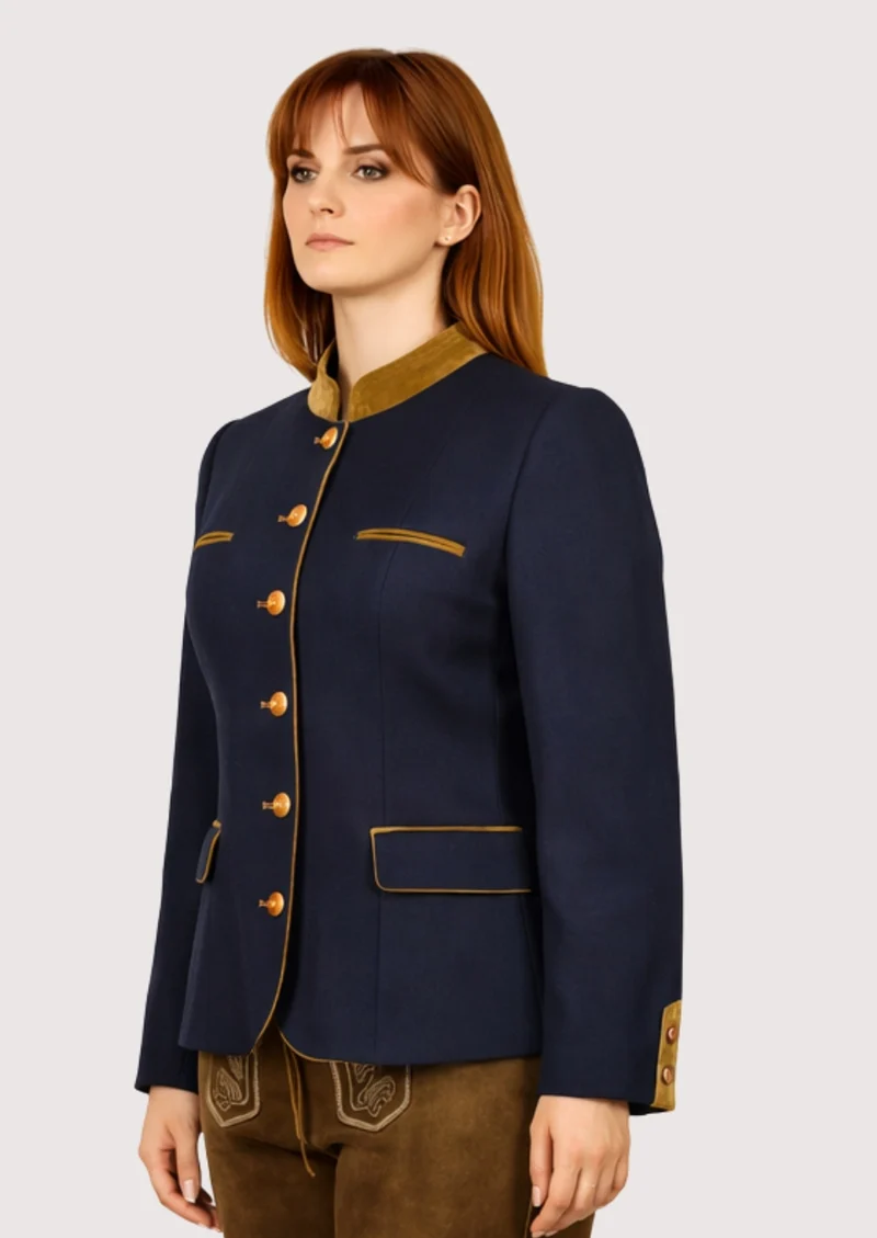 Women’s Navy Trachten Jacket