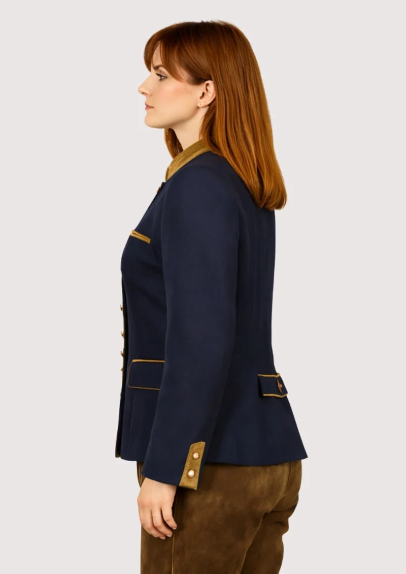 Women’s Navy Trachten Jacket