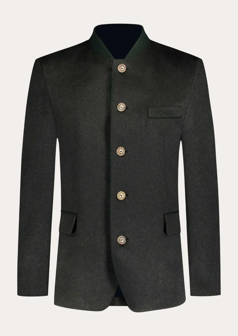 Mens Designer Black Smart Fit Coat