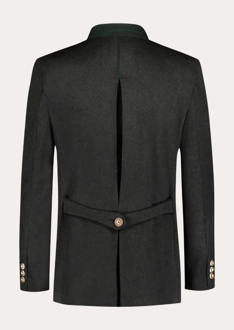 Mens Designer Black Smart Fit Coat