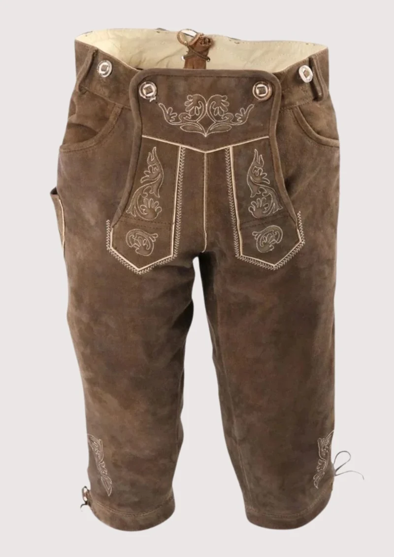Mens Alpine Light Brown Bundhosen