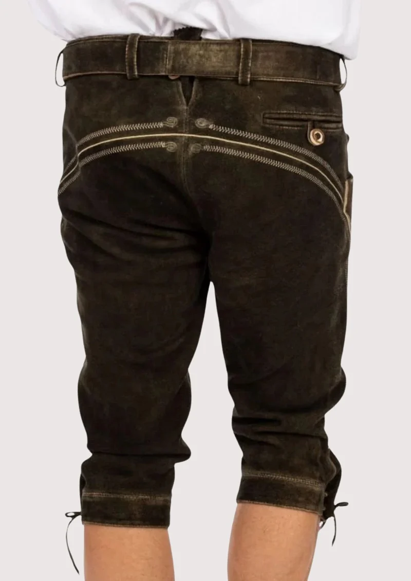 Mens Alpine Forest Brown Bundhosen
