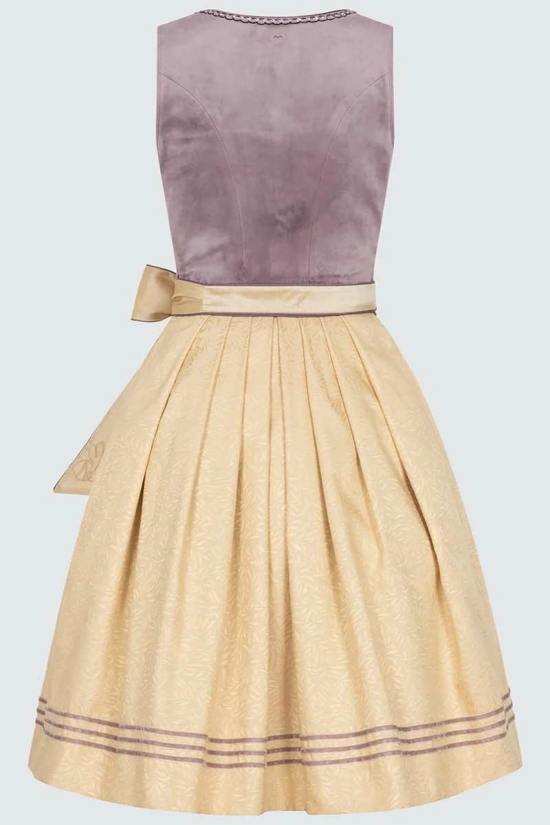 Julia Trentini Mei so goldig Midi Dirndl, Purple — 60cm