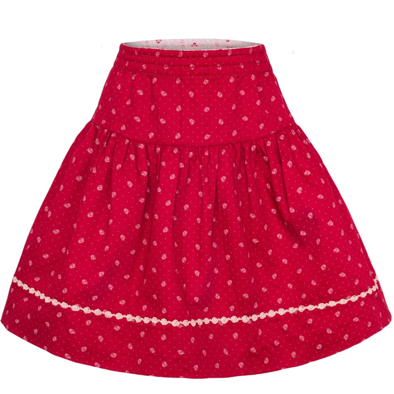 Isar-Trachten Mädchen Wenderock "Lisa" 60810 | Rosa Rot