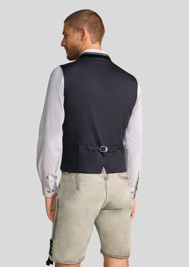 Luxurious Trachten Vest Grey – Perfect for Oktoberfest