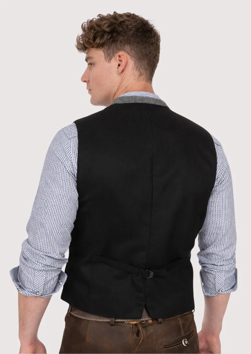 Elegant Trachten Waistcoat Grey – Style Meets Tradition