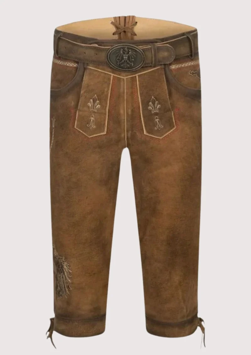 Mens Alpine Classic Tan Bundhosen