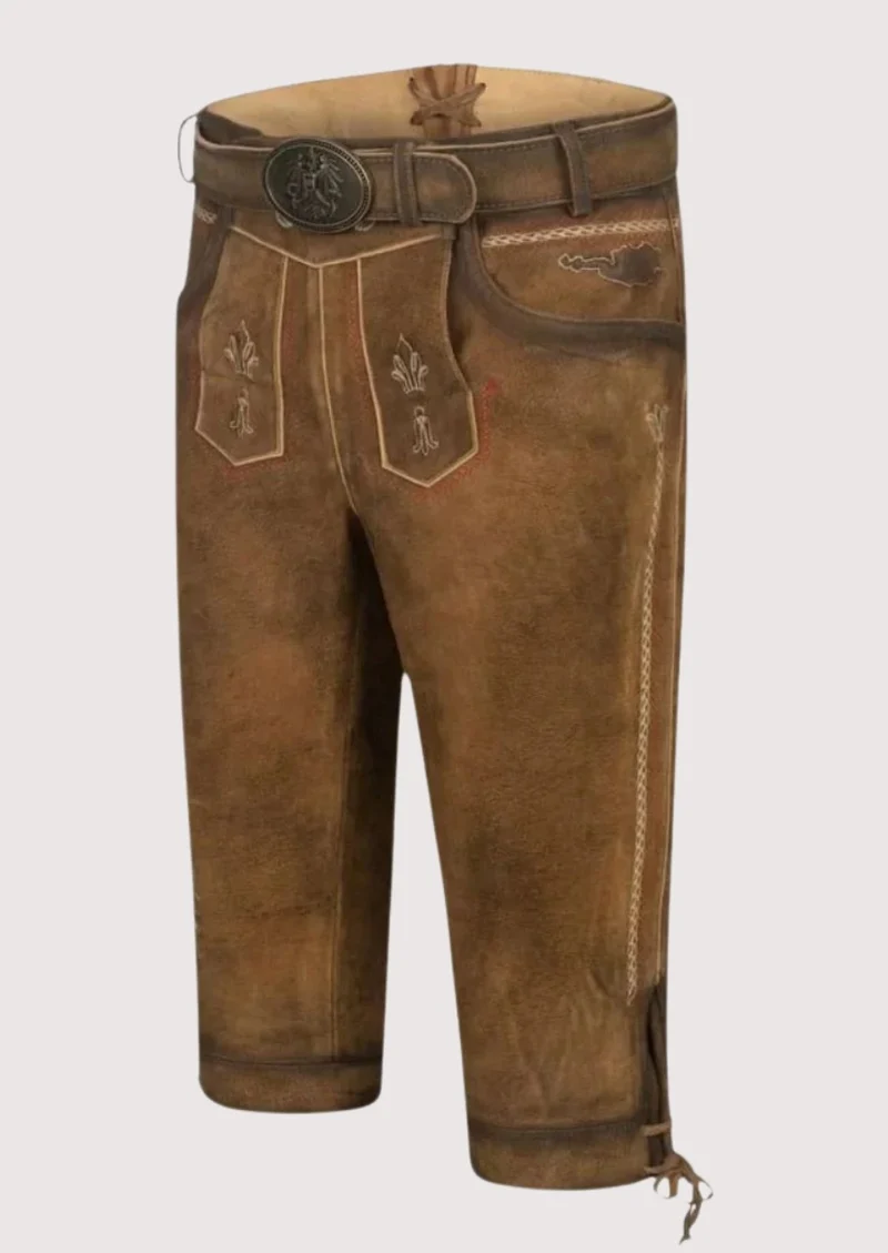 Mens Alpine Classic Tan Bundhosen