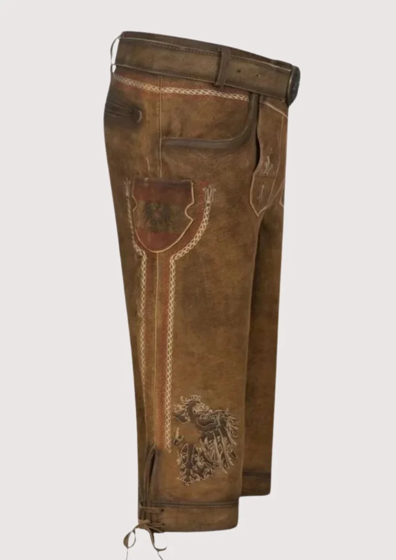 Mens Alpine Classic Tan Bundhosen