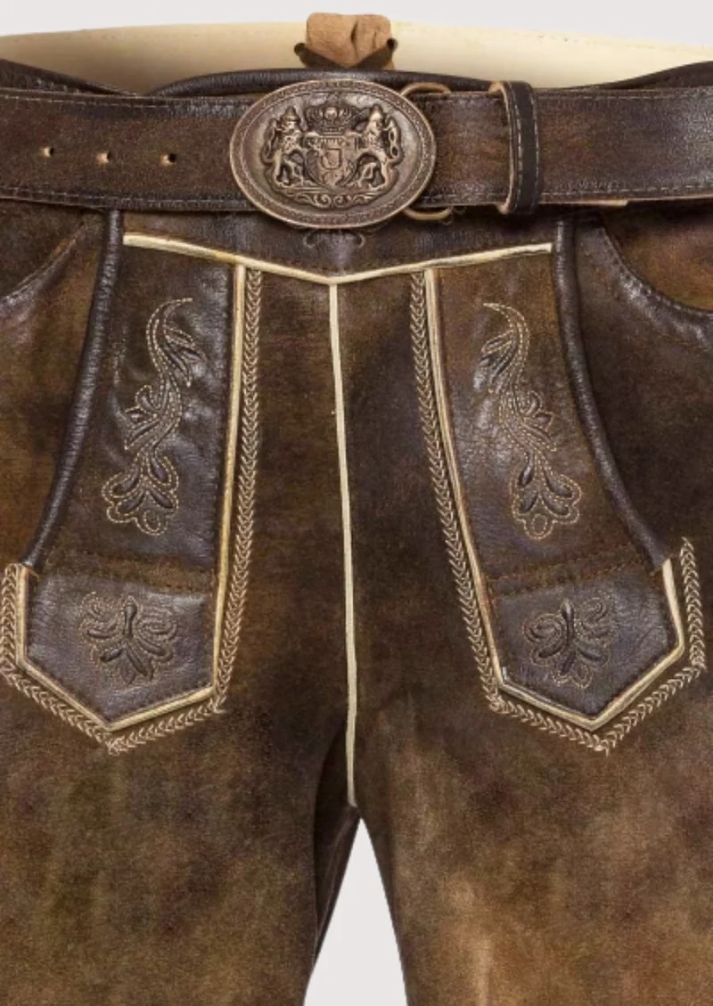 Mens Alpine Vintage Trail Bundhosen