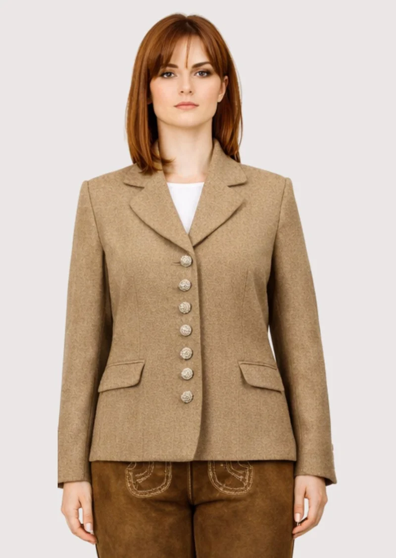 Women’s Tan Trachten Jacket