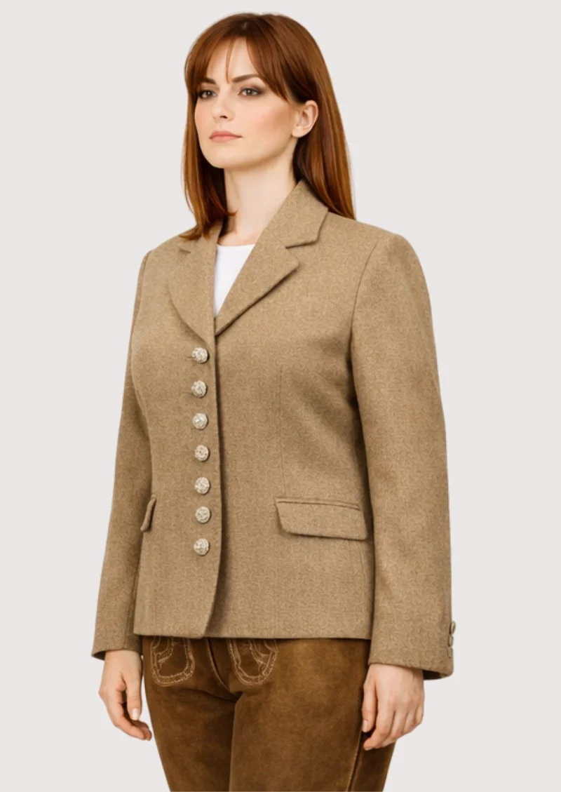Women’s Tan Trachten Jacket