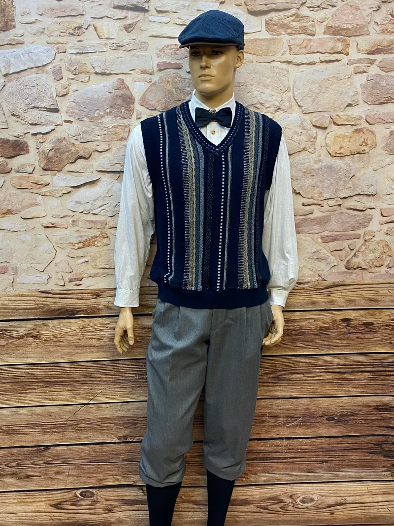20er Jahre Herren Outfit mit Knickerbocker Hose Gr. 50