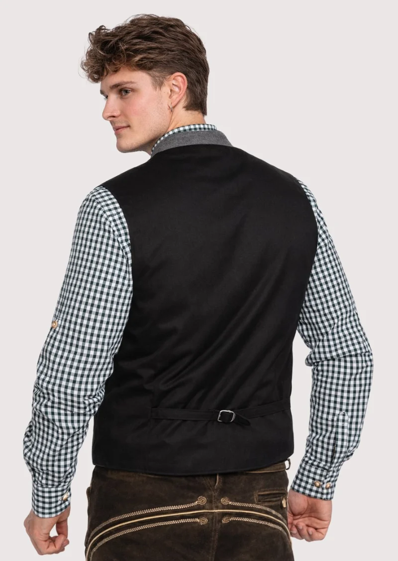 Premium Grey Wool Waistcoat – Versatile Style for Any Occasion
