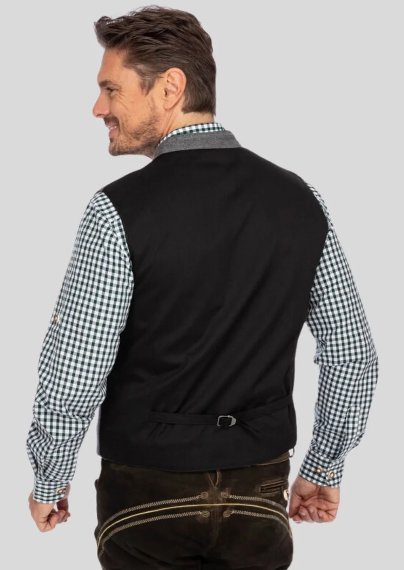 Premium Grey Wool Waistcoat – Versatile Style for Any Occasion
