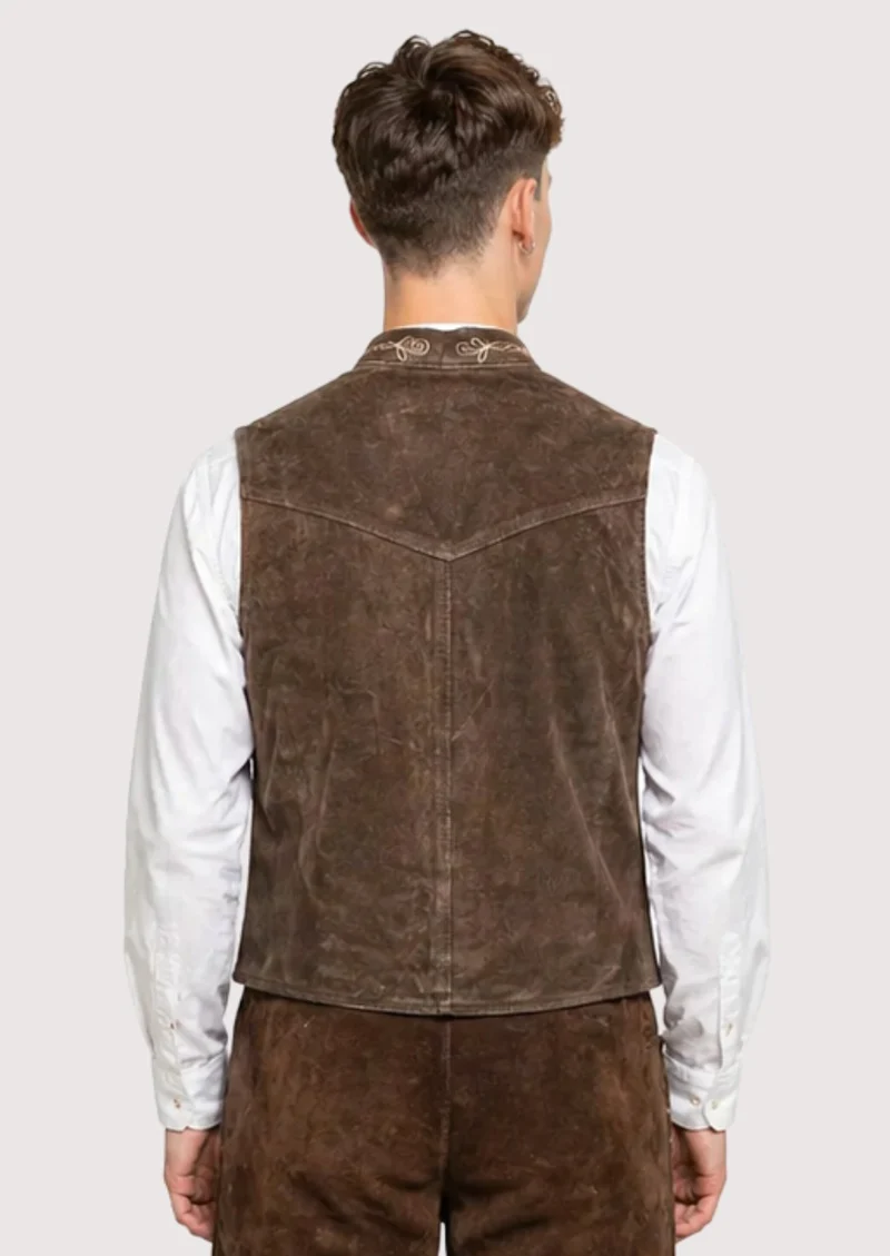 Classic Suede Leather Vest