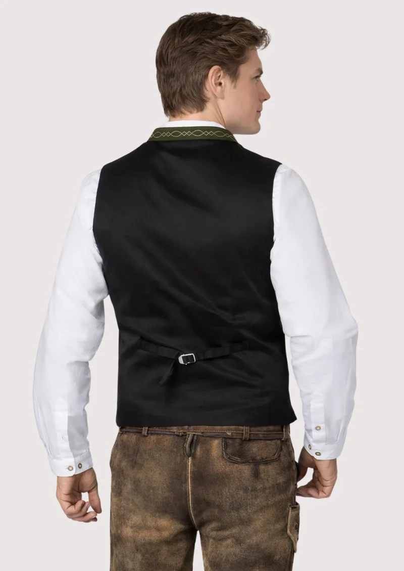 Traditional Green Trachten Vest – Stylish & Sophisticated