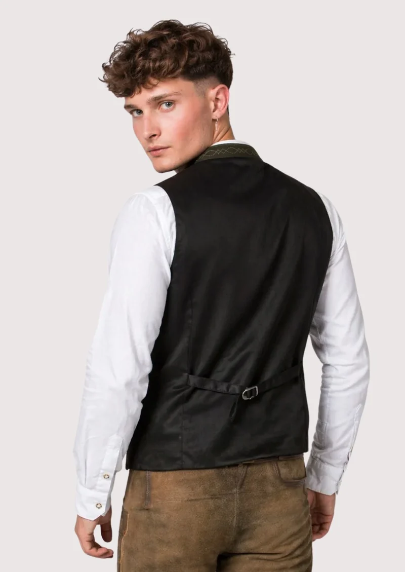 Mens Olive Green Alpine Vest Top