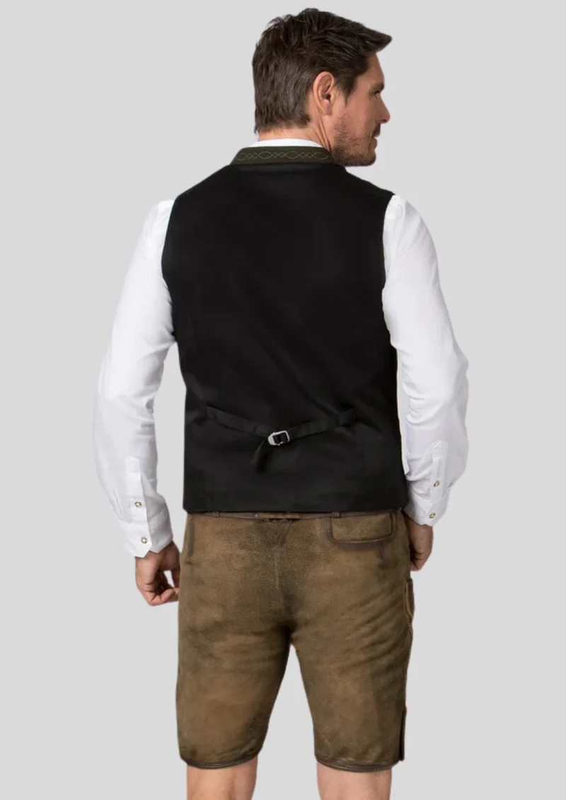 Mens Olive Green Alpine Vest Top