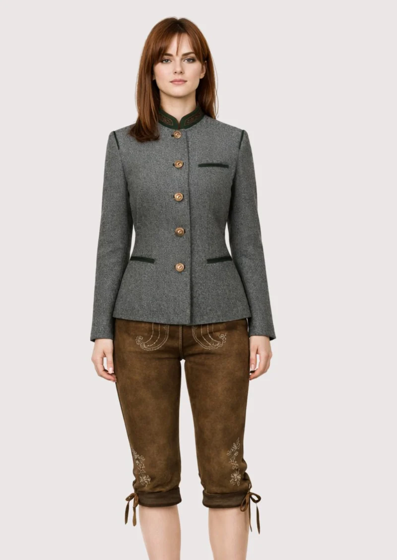 Women’s Grey Trachten Jacket Outfit
