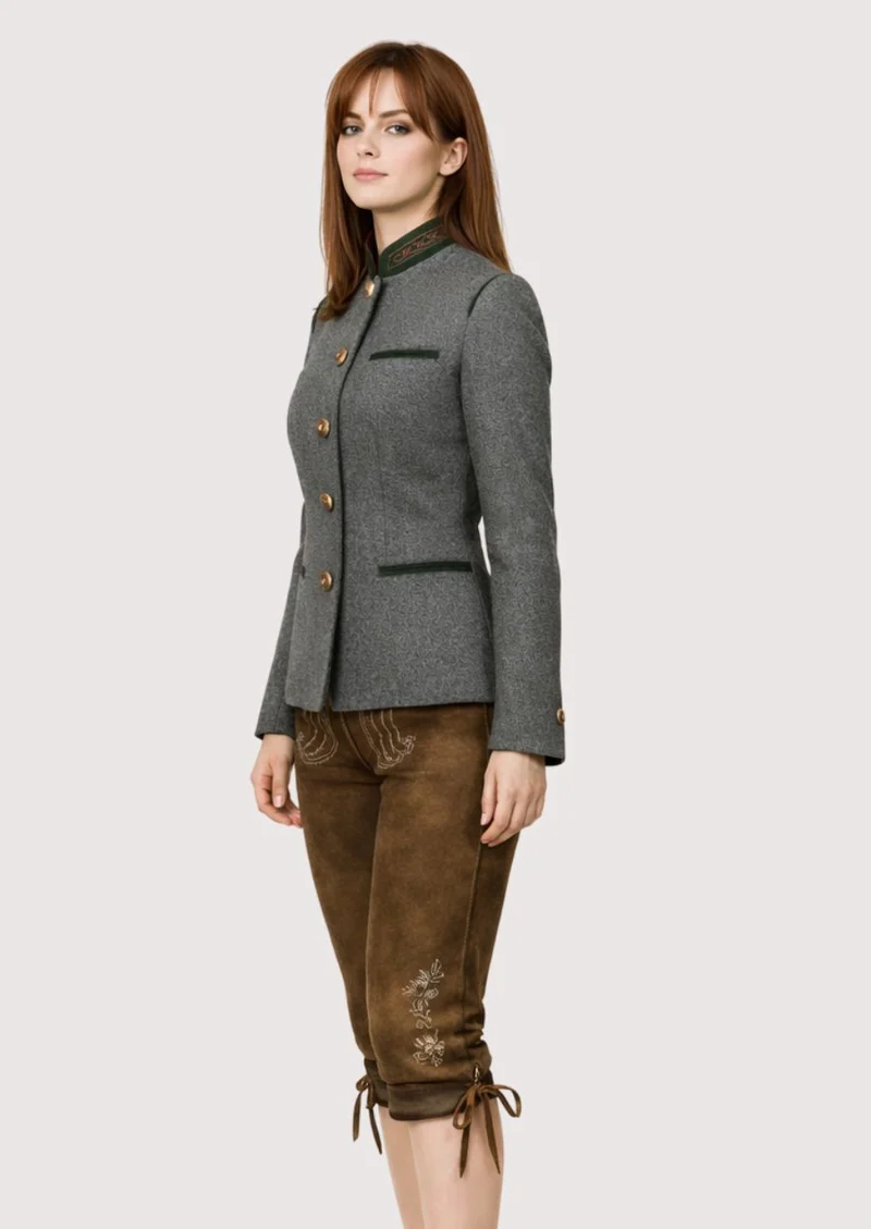 Women’s Grey Trachten Jacket Outfit