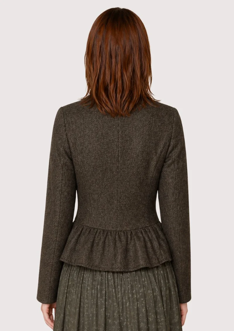 Womens Brown Trachten Jacket
