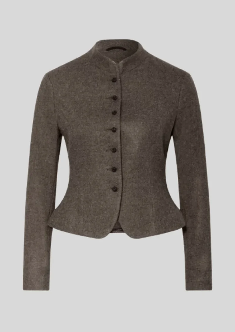 Womens Brown Trachten Jacket