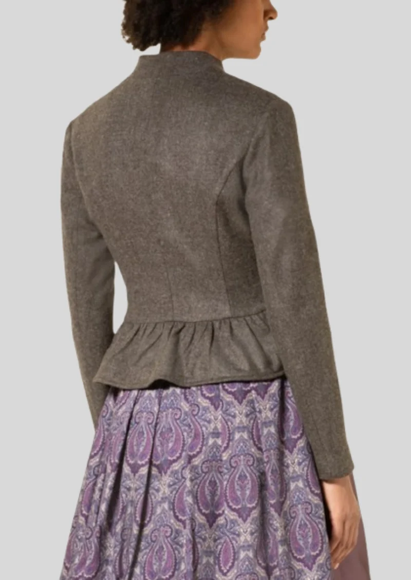 Womens Brown Trachten Jacket