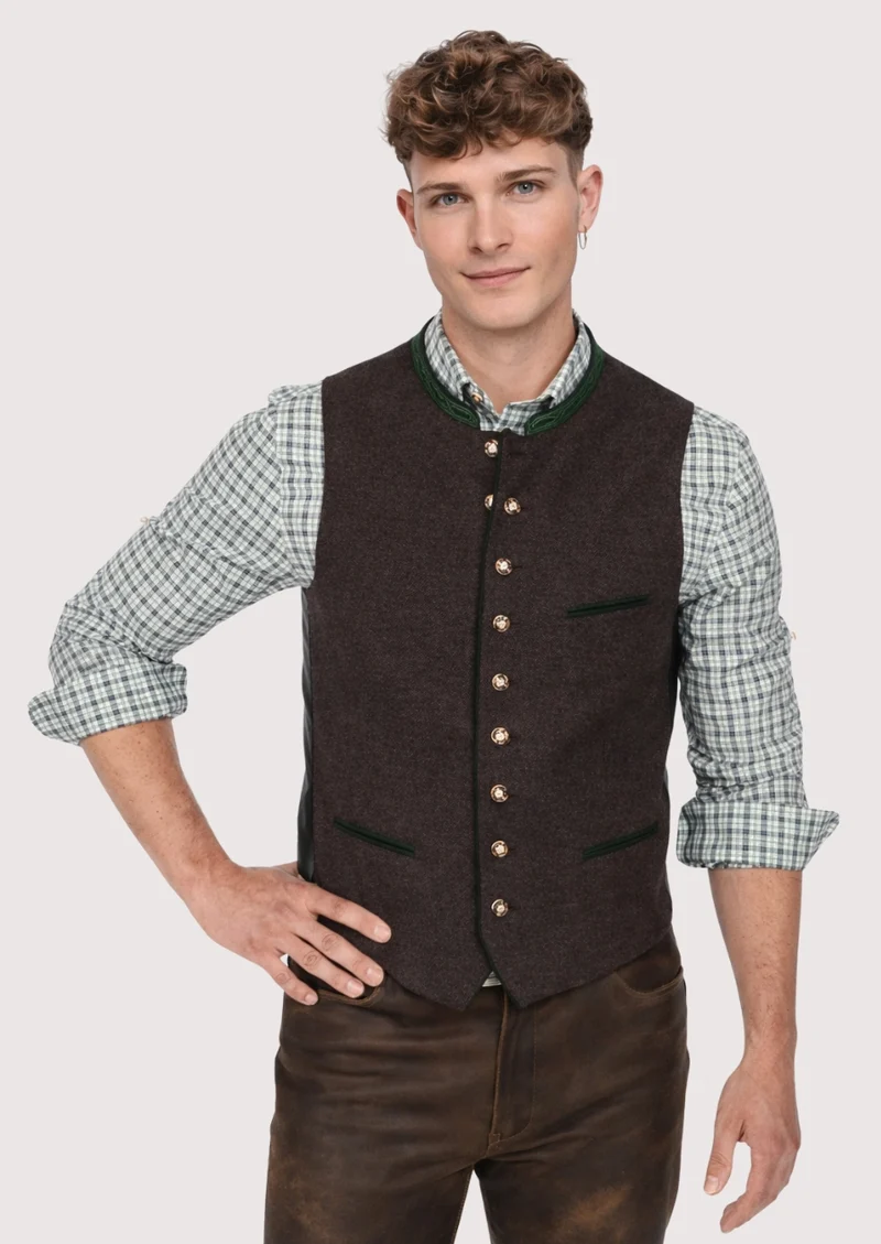 Oktoberfest Heritage Waistcoat – Timeless Bavarian Elegance