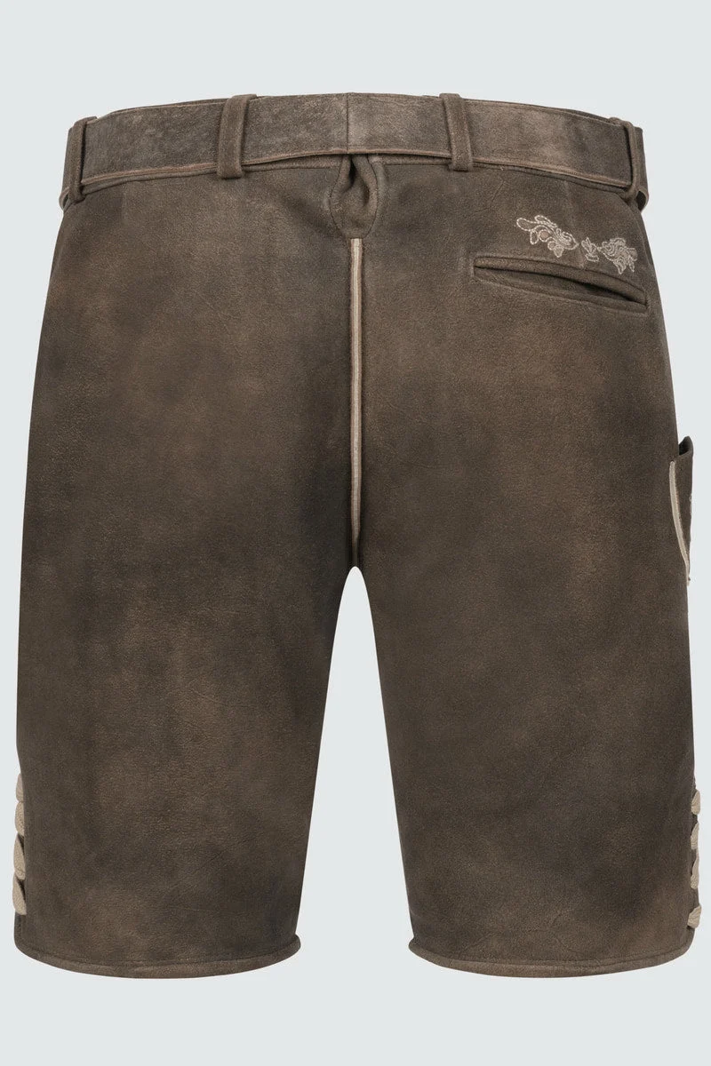Kruger Men's Lederhosen "Olias" brown