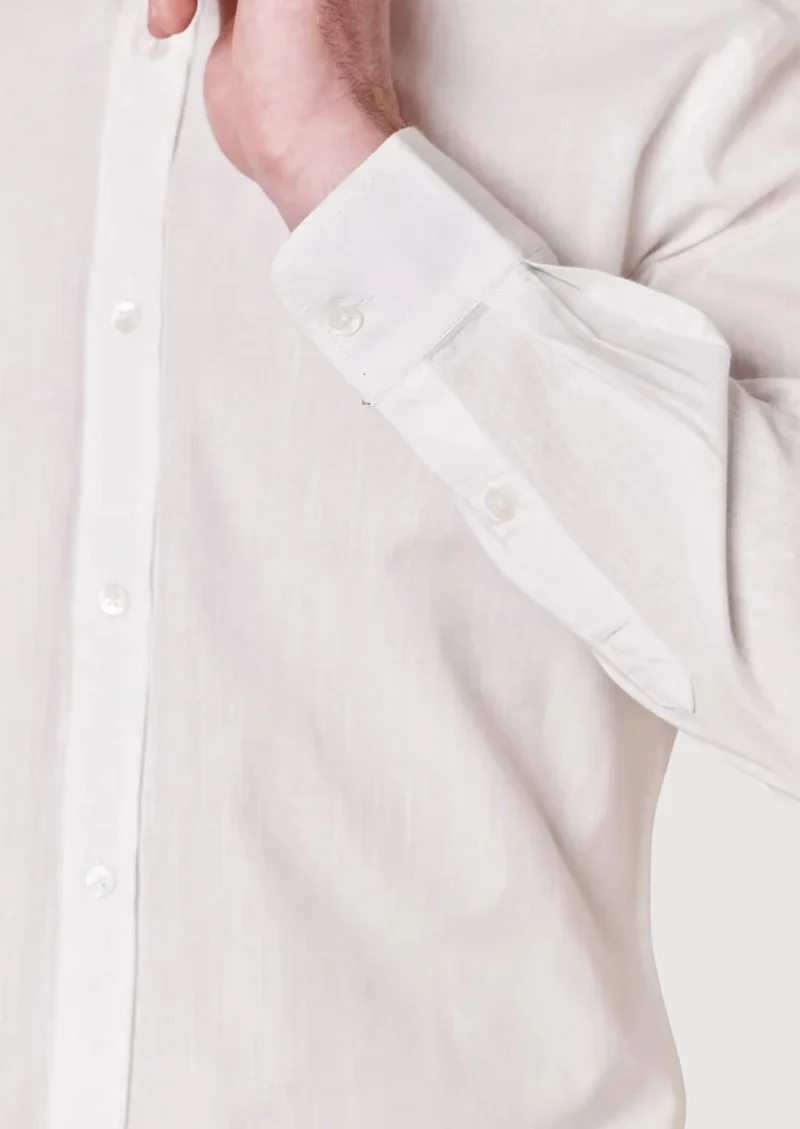 Mens Bavarian White Shirt Style