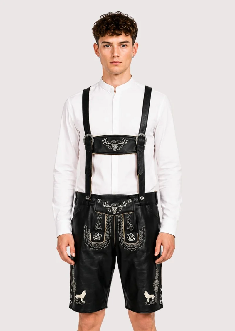 Handcrafted Vintage German Premium Lederhosen
