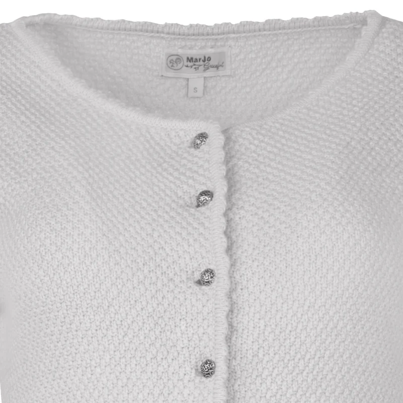 MarJo Damen Trachten Jacke "Vilseck II" 227000 | Pastellgrau