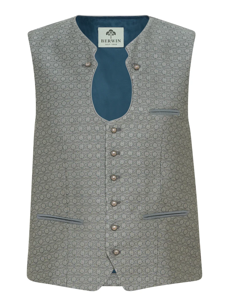 Herrenweste aus edlem Jacquard